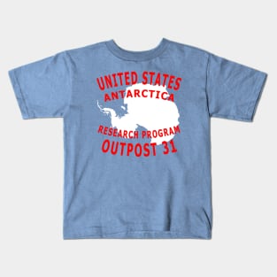 Outpost 31 Antarctica Research Program Kids T-Shirt